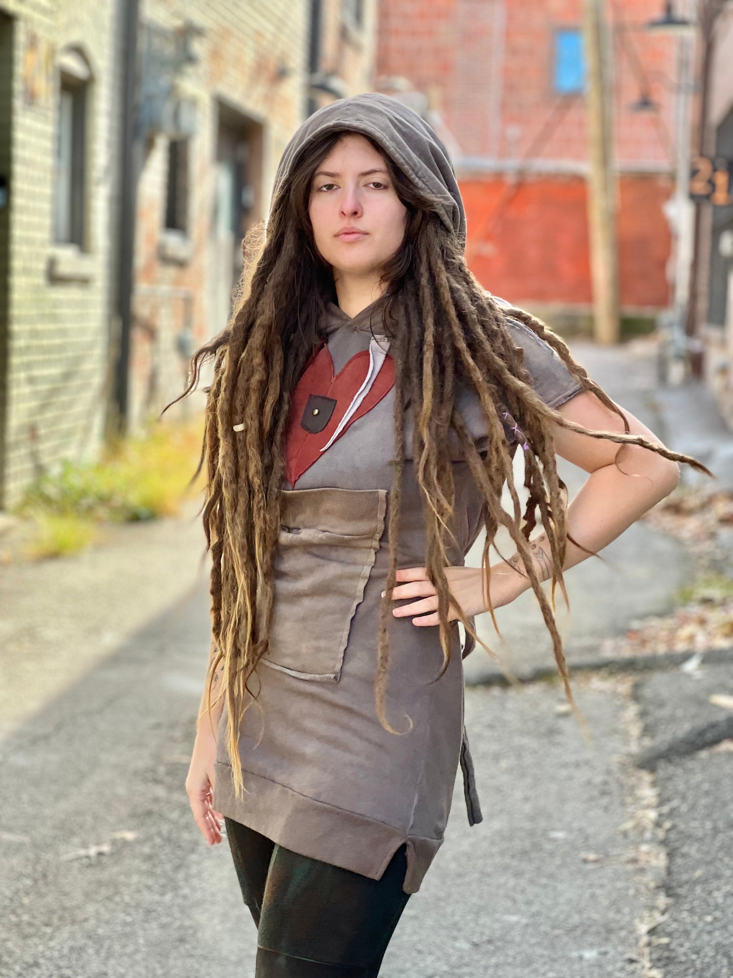 "Grateful Heart" 100% Cotton Tunic