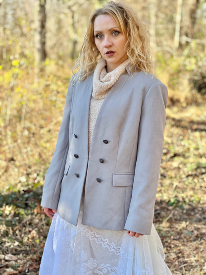 Cargo & Faux Fur Blazer