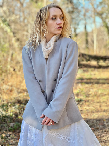 Cargo & Faux Fur Blazer