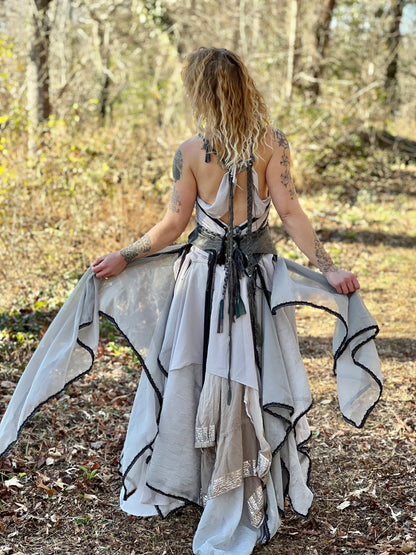 'Guardian' Layered Faerie Gown