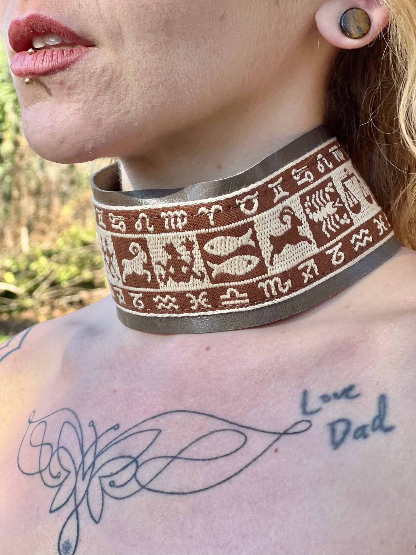 Zodiac Wheel Neck Choker