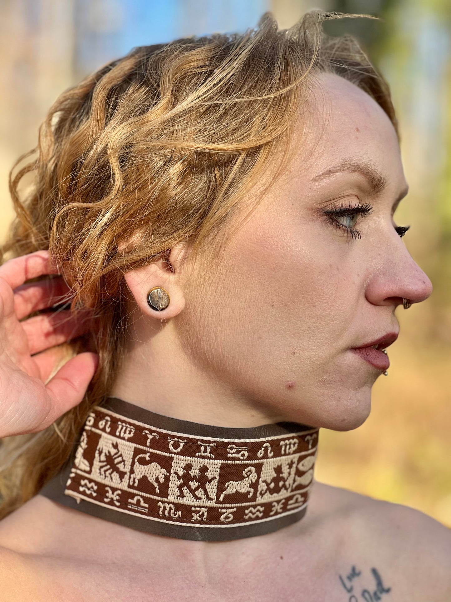 Zodiac Wheel Neck Choker
