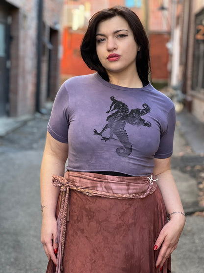 LO - Lavender 'Seahorse' 100% Organic Cotton Shirt