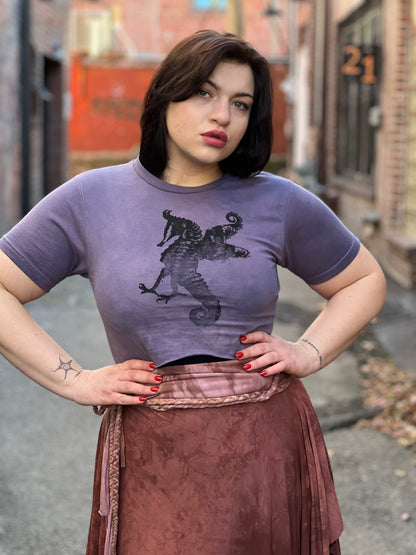 LO - Lavender 'Seahorse' 100% Organic Cotton Shirt
