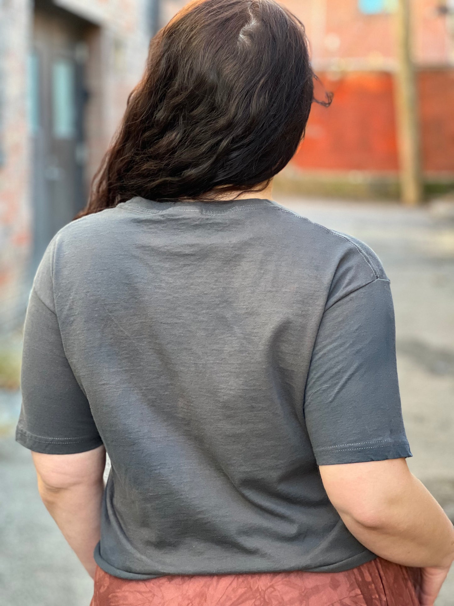 LO - Grey 'Zodiac Wheel' 100% Organic Cotton Shirt