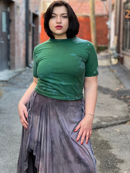 LO - Green & Blue dyed 100% Organic Cotton Shirt