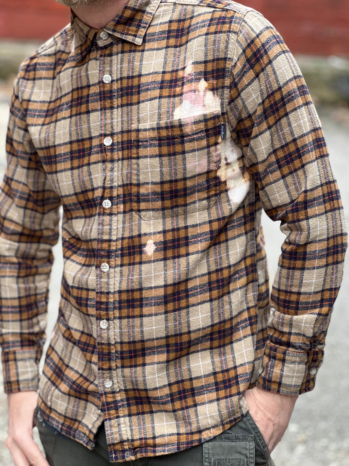 Sigil Plaid Button Up