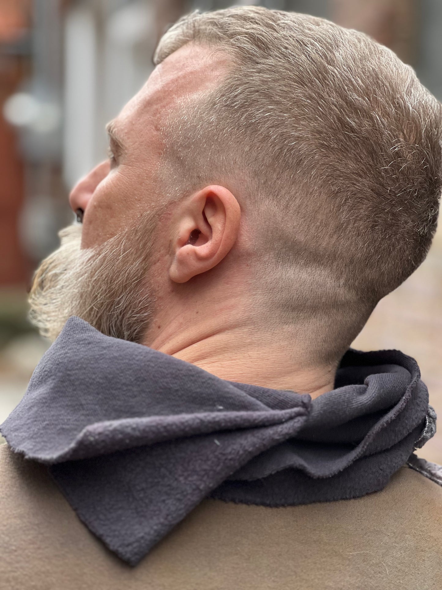Neptune Dyed Berber Wool Kerchief