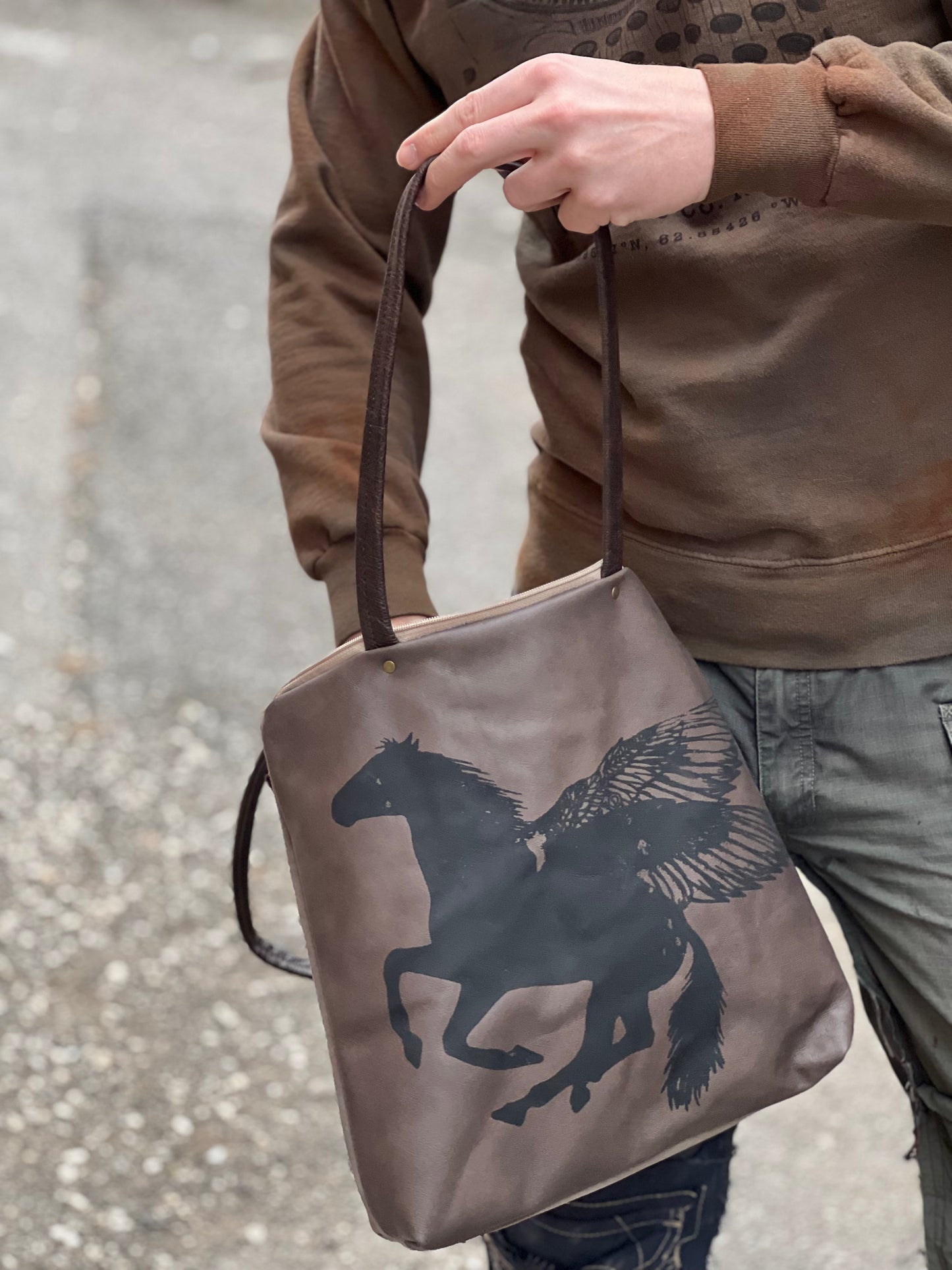 'Pegasus' Mini Tote Bag
