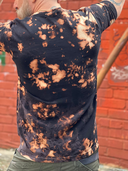 LO - Burnt Dyed 100% Cotton T-Shirt
