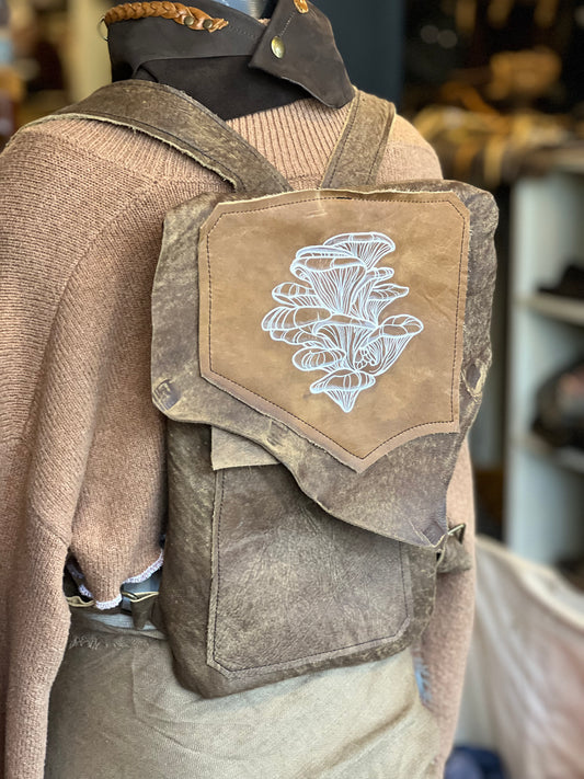 Chantrell Tattooed Leather Backpack