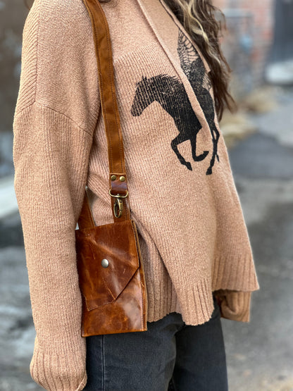 Sienna 2 Pocket Leather Holster