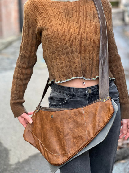 Sienna Bird Leather Multi Pocket Bag