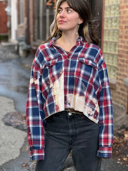 Pegasus Crop Flannel