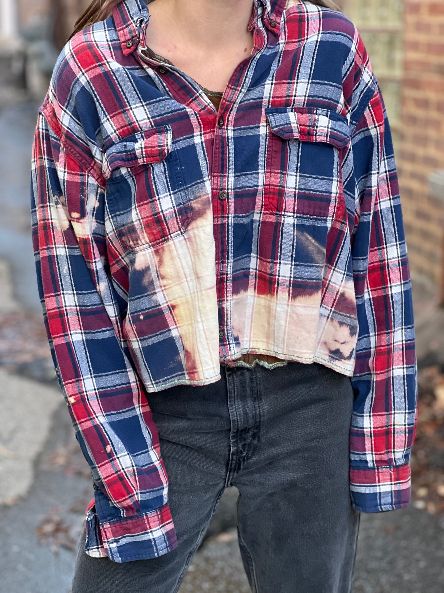 Pegasus Crop Flannel