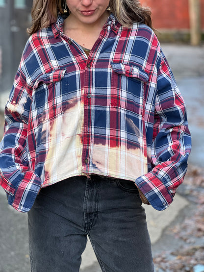 Pegasus Crop Flannel