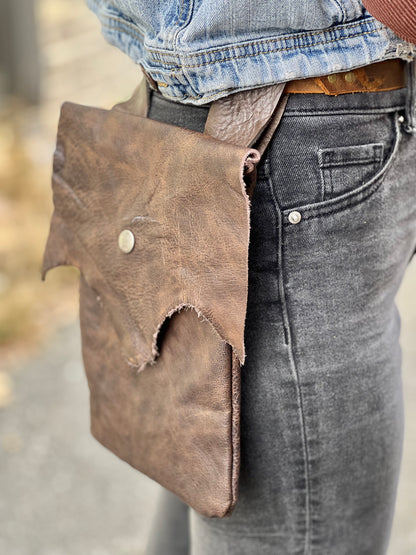 Brown Slide Pouch v.2
