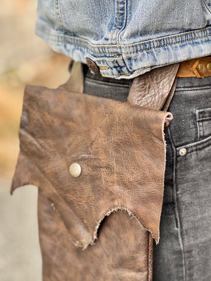 Brown Slide Pouch v.2