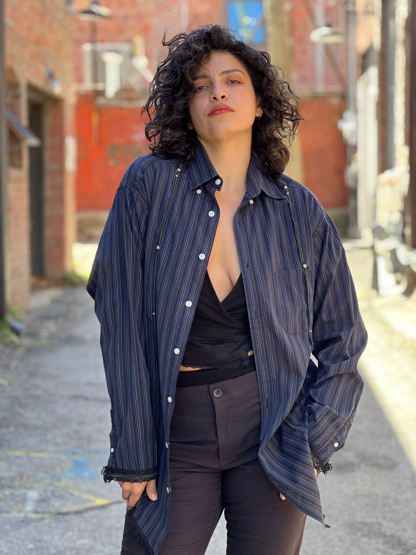 Jester Serged Button Down