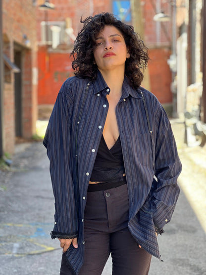 Jester Serged Button Down