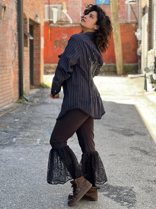 Jester Serged Button Down
