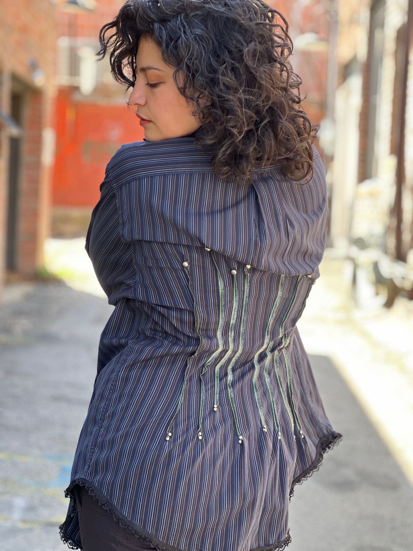 Jester Serged Button Down
