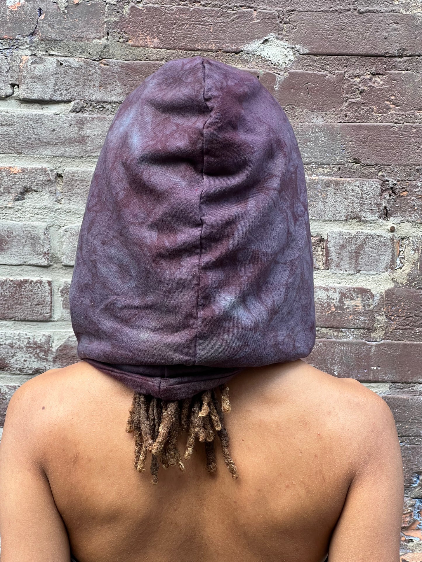 Amethyst Bamboo Fleece Veil Hood