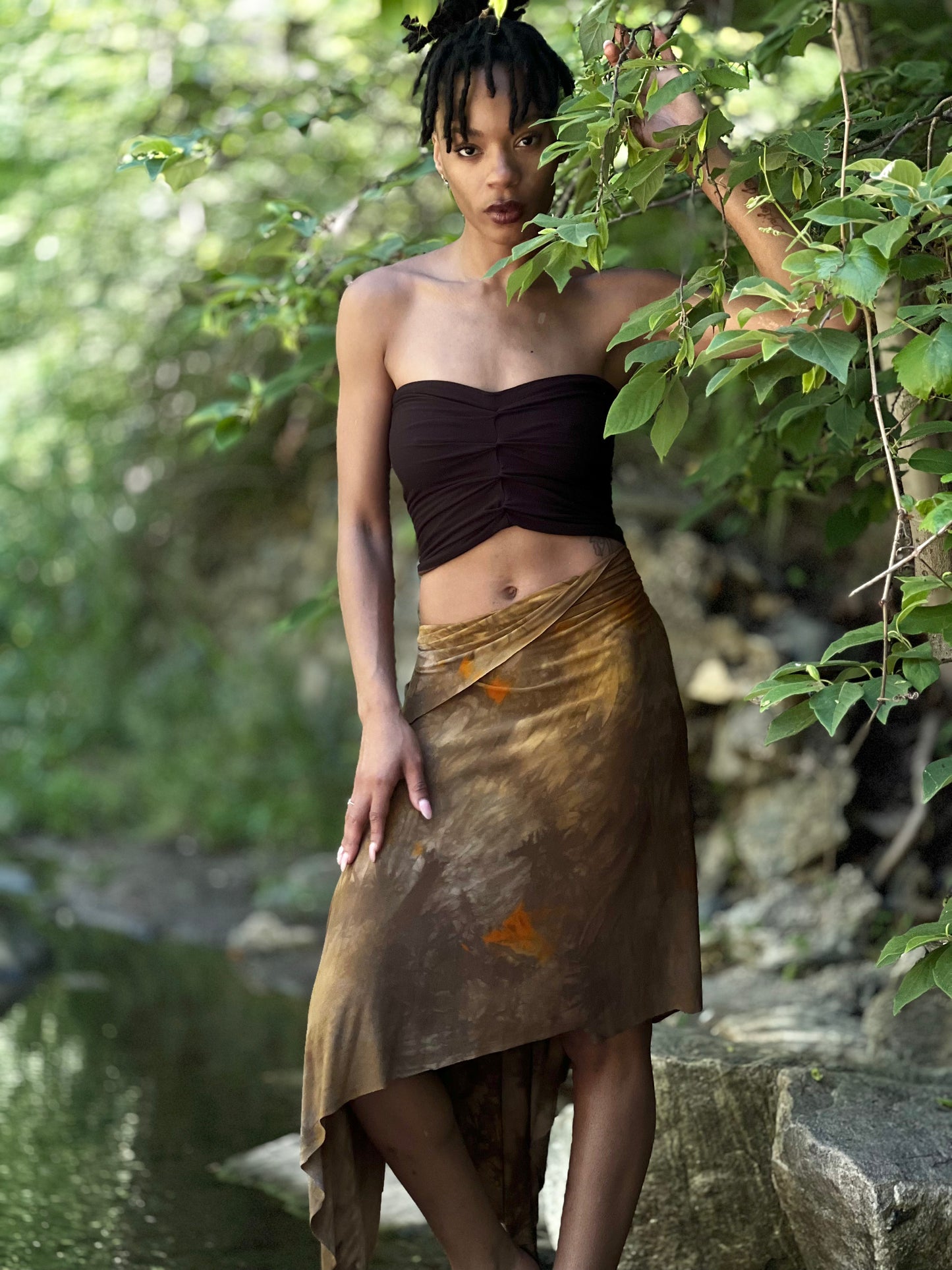 Tropical Camo Athena Minxi Skirt (XS/SM)