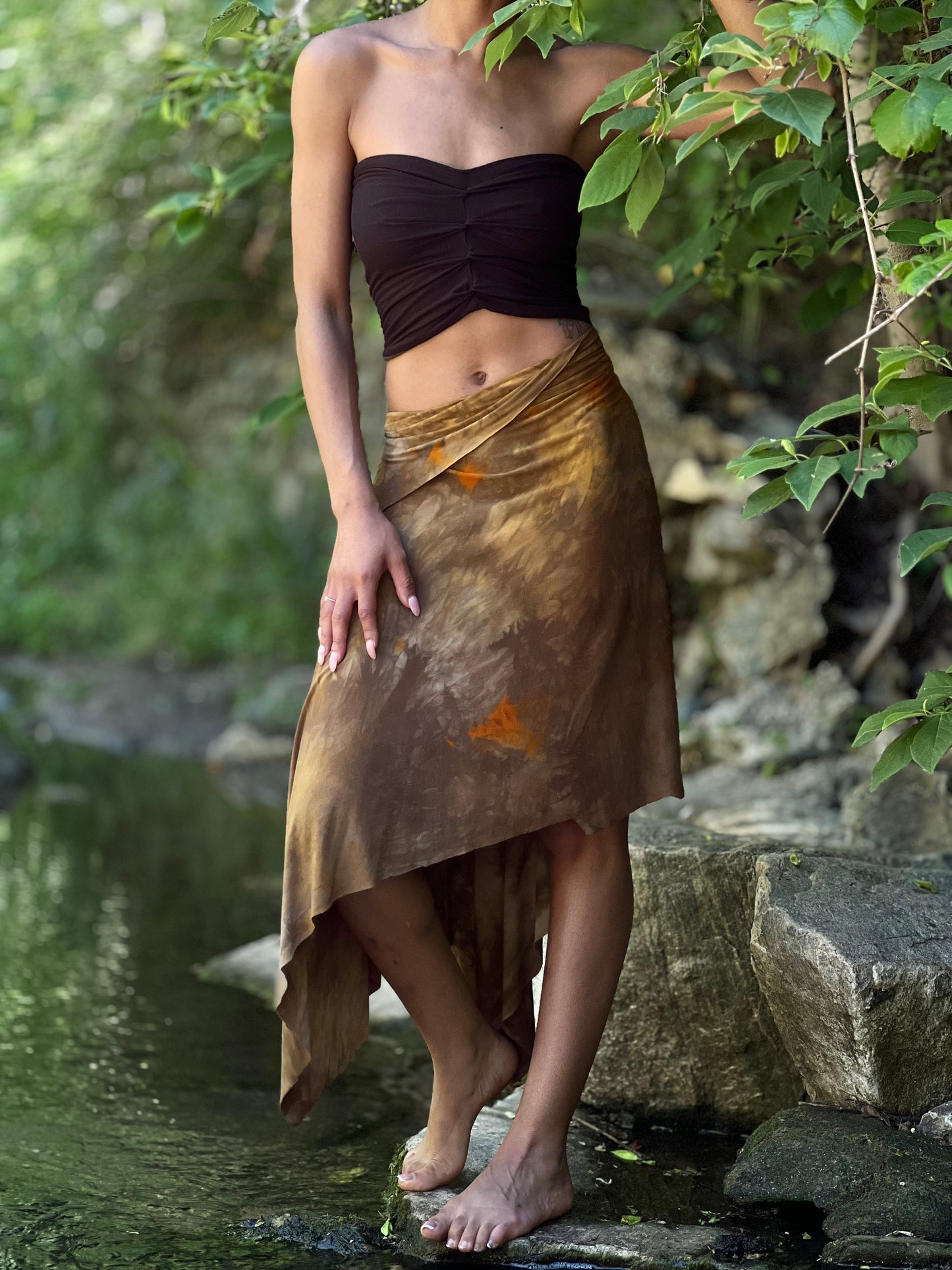 Tropical Camo Athena Minxi Skirt (XS/SM)