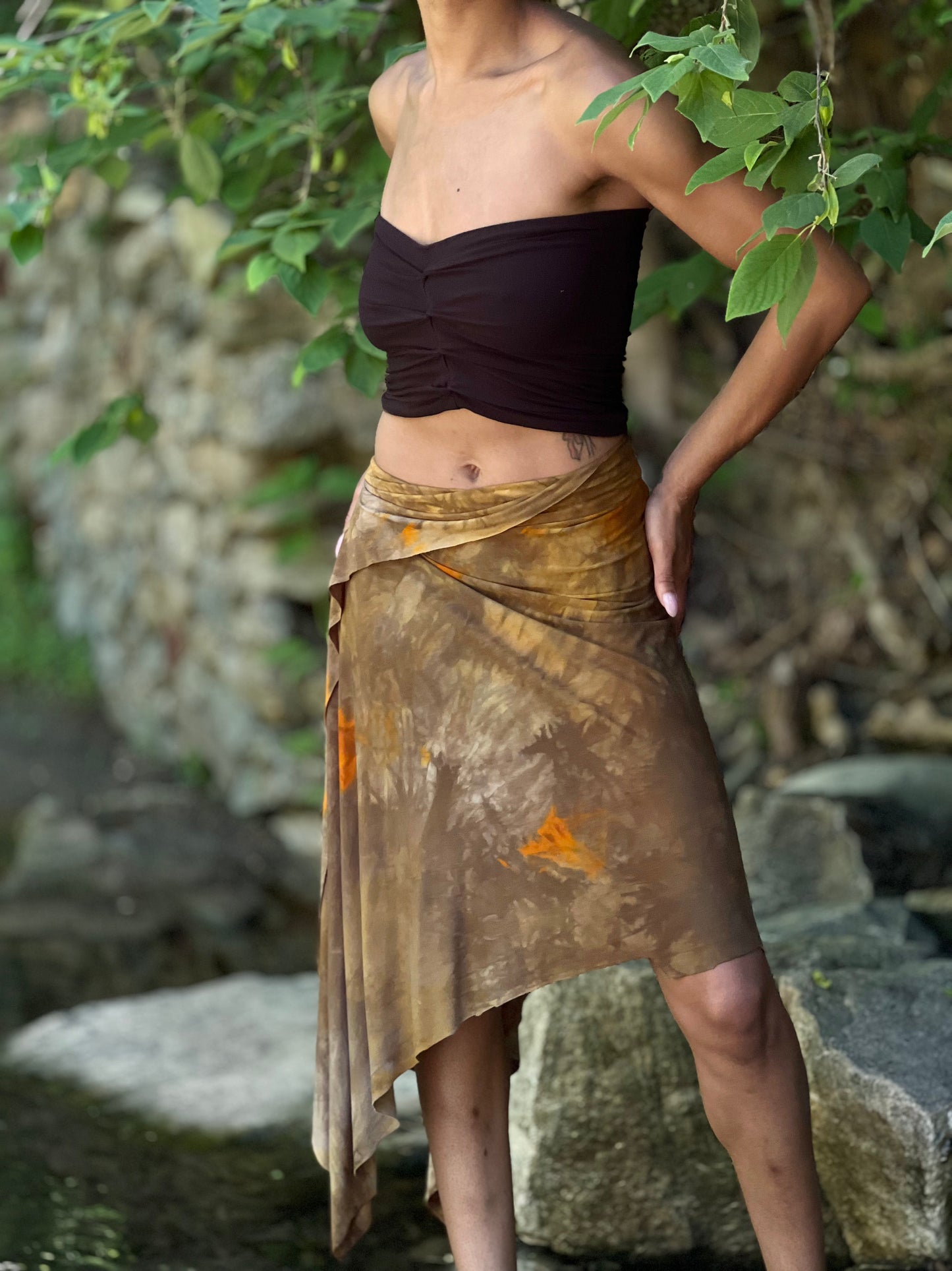 Tropical Camo Athena Minxi Skirt (XS/SM)