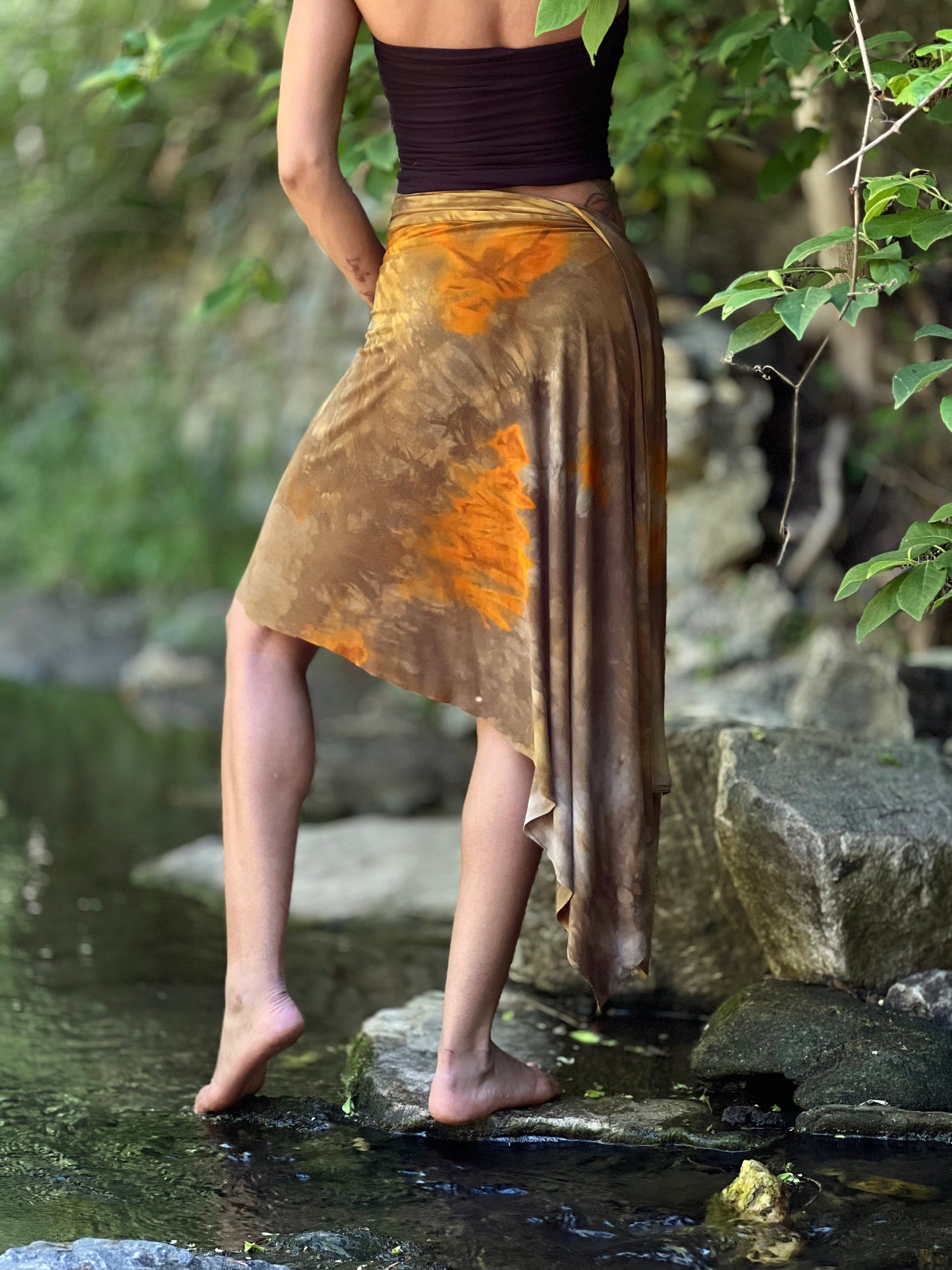 Tropical Camo Athena Minxi Skirt (XS/SM)