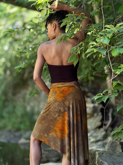 Tropical Camo Athena Minxi Skirt (XS/SM)
