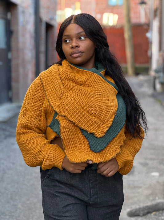 Marigold Cowl Sweater