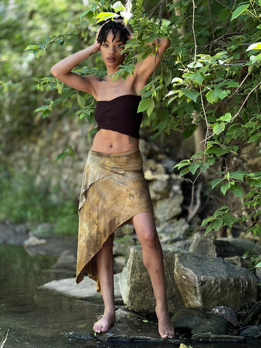 Thunder Camo Athena Midi Skirt (XS/SM)