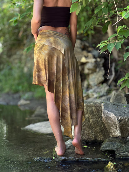 Thunder Camo Athena Midi Skirt (XS/SM)