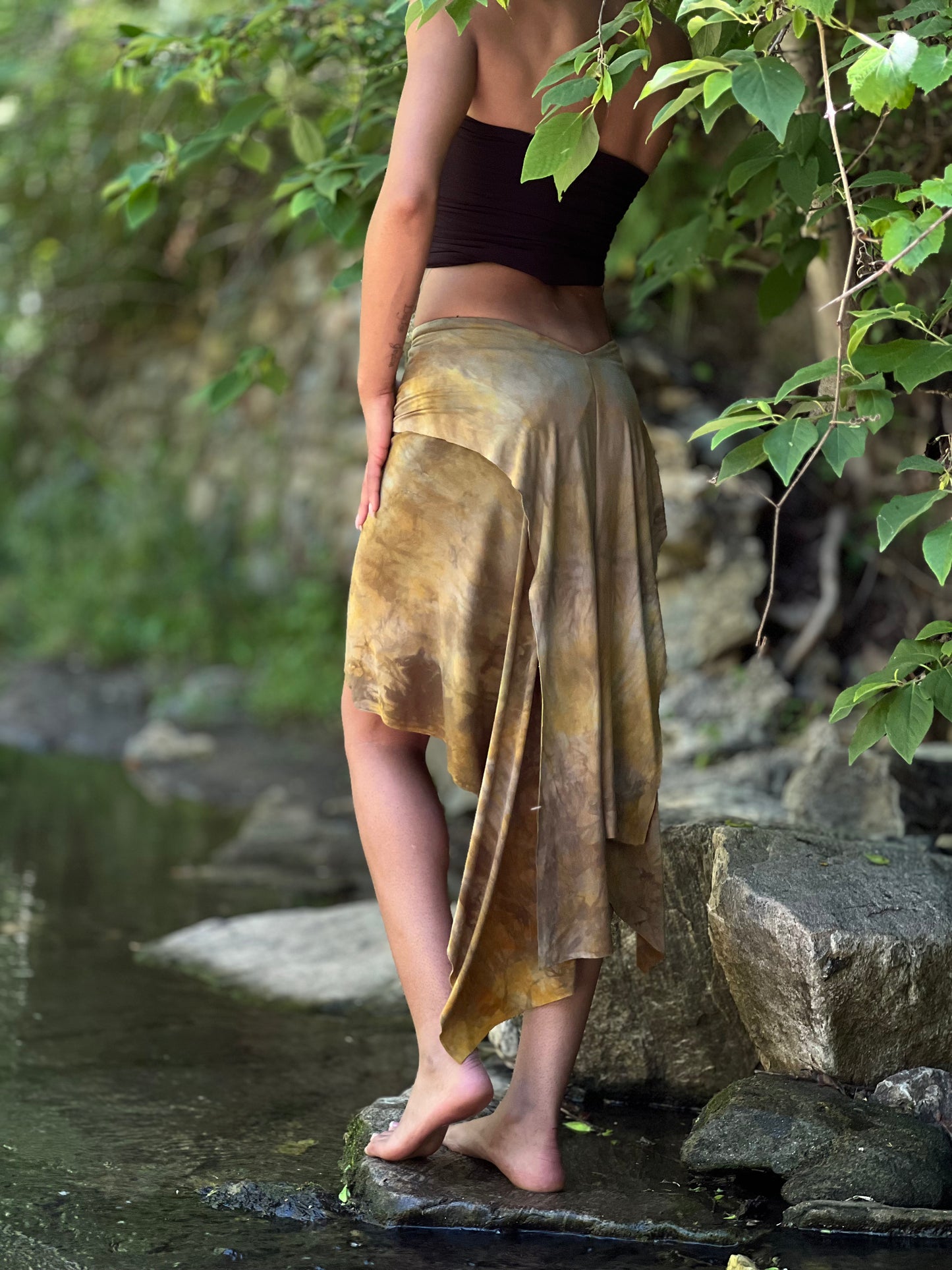 Thunder Camo Athena Midi Skirt (XS/SM)