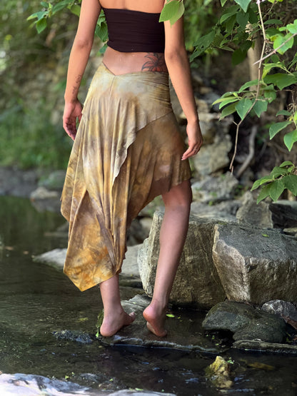 Thunder Camo Athena Midi Skirt (XS/SM)