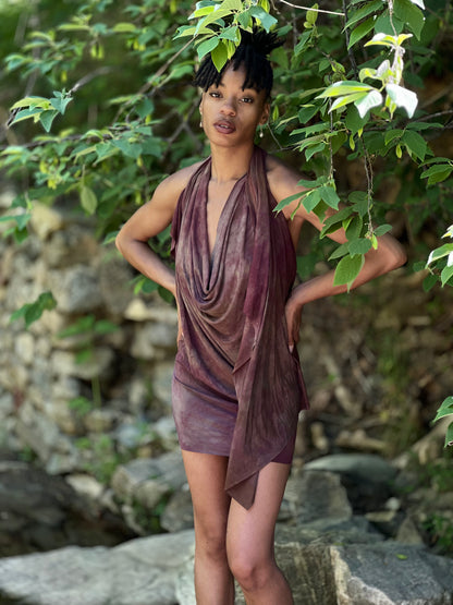 Moonberry Athena Maxi Halter (SM/MED)