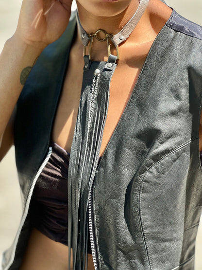 Long Fringe Necklace