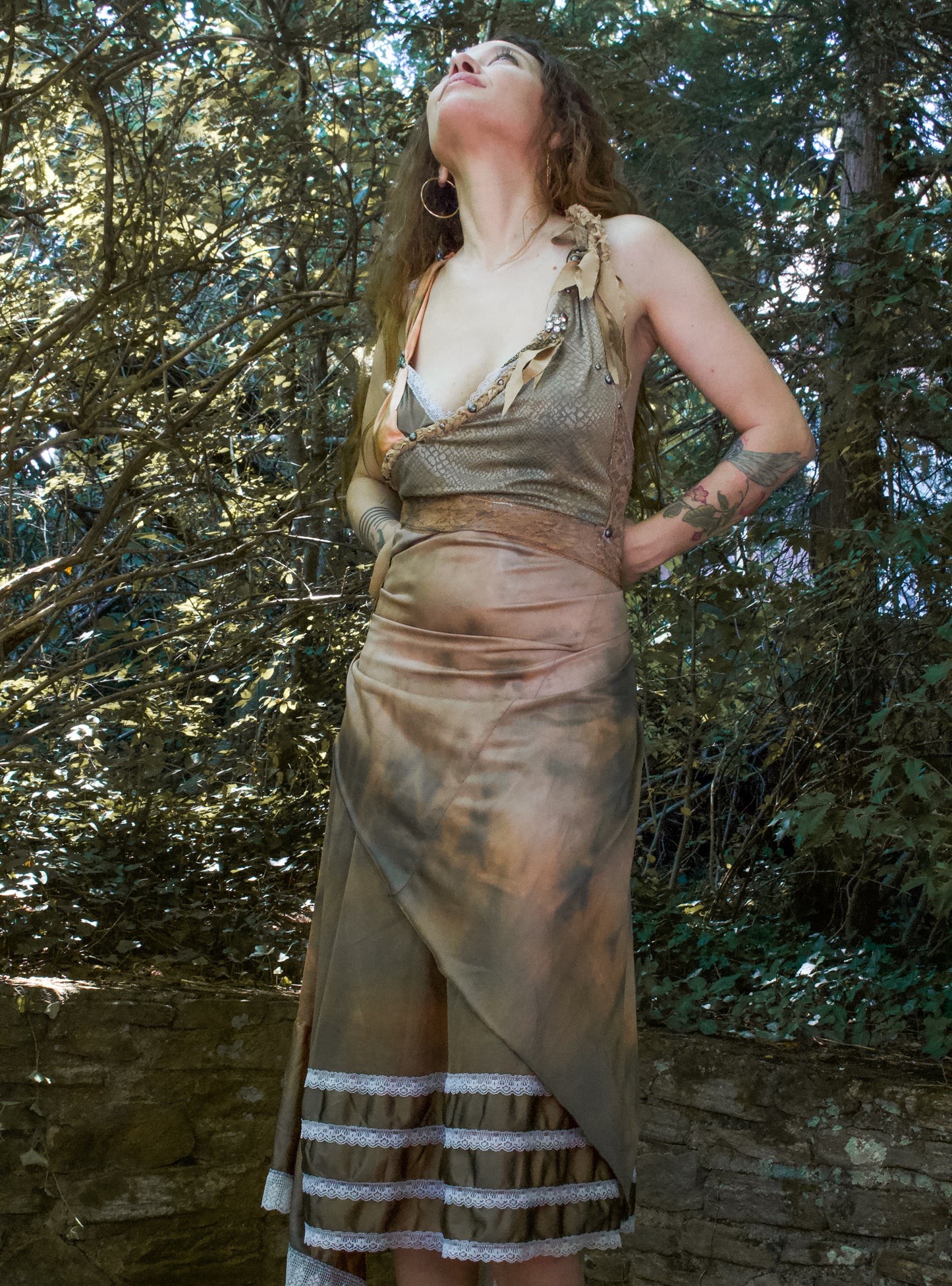 Cross Braided Faerie Dress