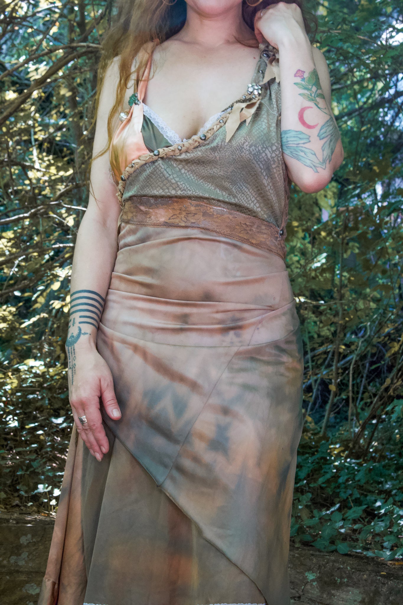 Cross Braided Faerie Dress