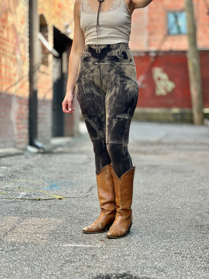 Truffle Smoke Crossfox Leggings