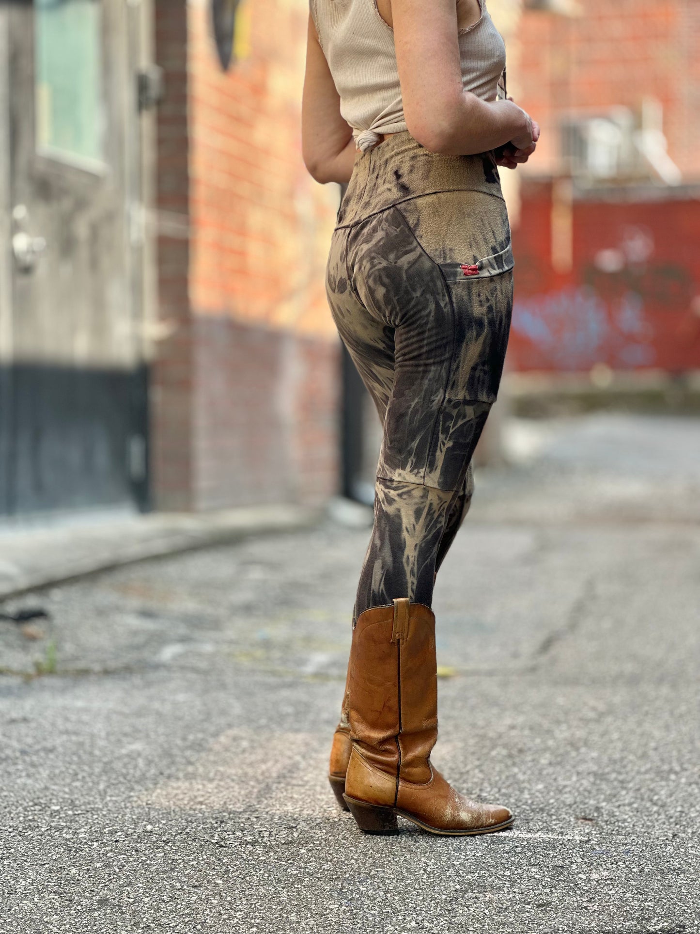 Truffle Smoke Crossfox Leggings