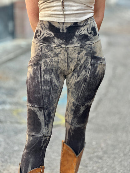 Truffle Smoke Crossfox Leggings