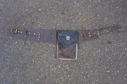 Rustic Umber One-Pocket Hip Belt