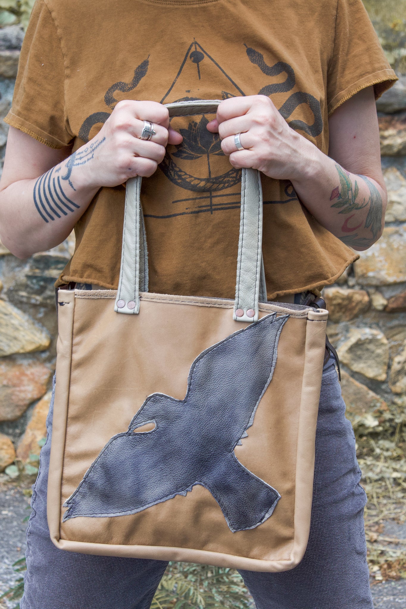 Raven Mini Tote Bag