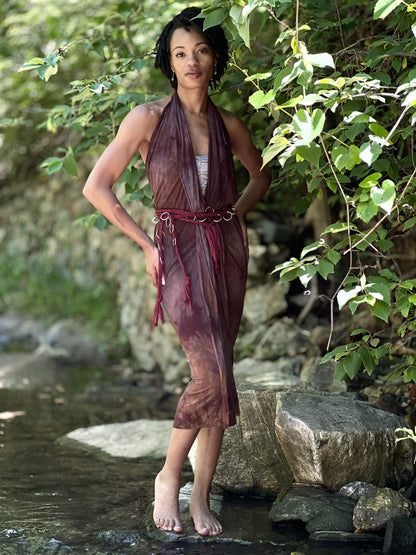 Dark Moonberry Circlet Athena Dress