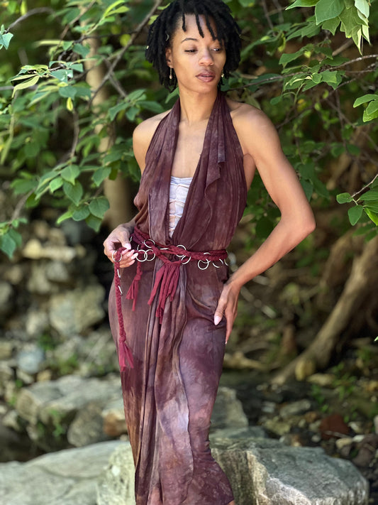 Dark Moonberry Circlet Athena Dress