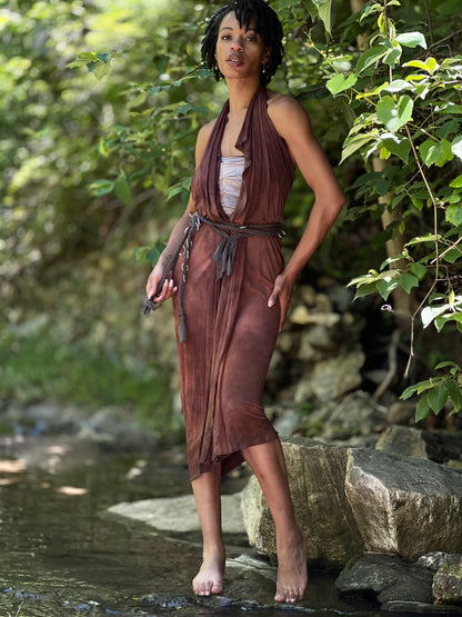 Dark Moonberry Circlet Athena Dress