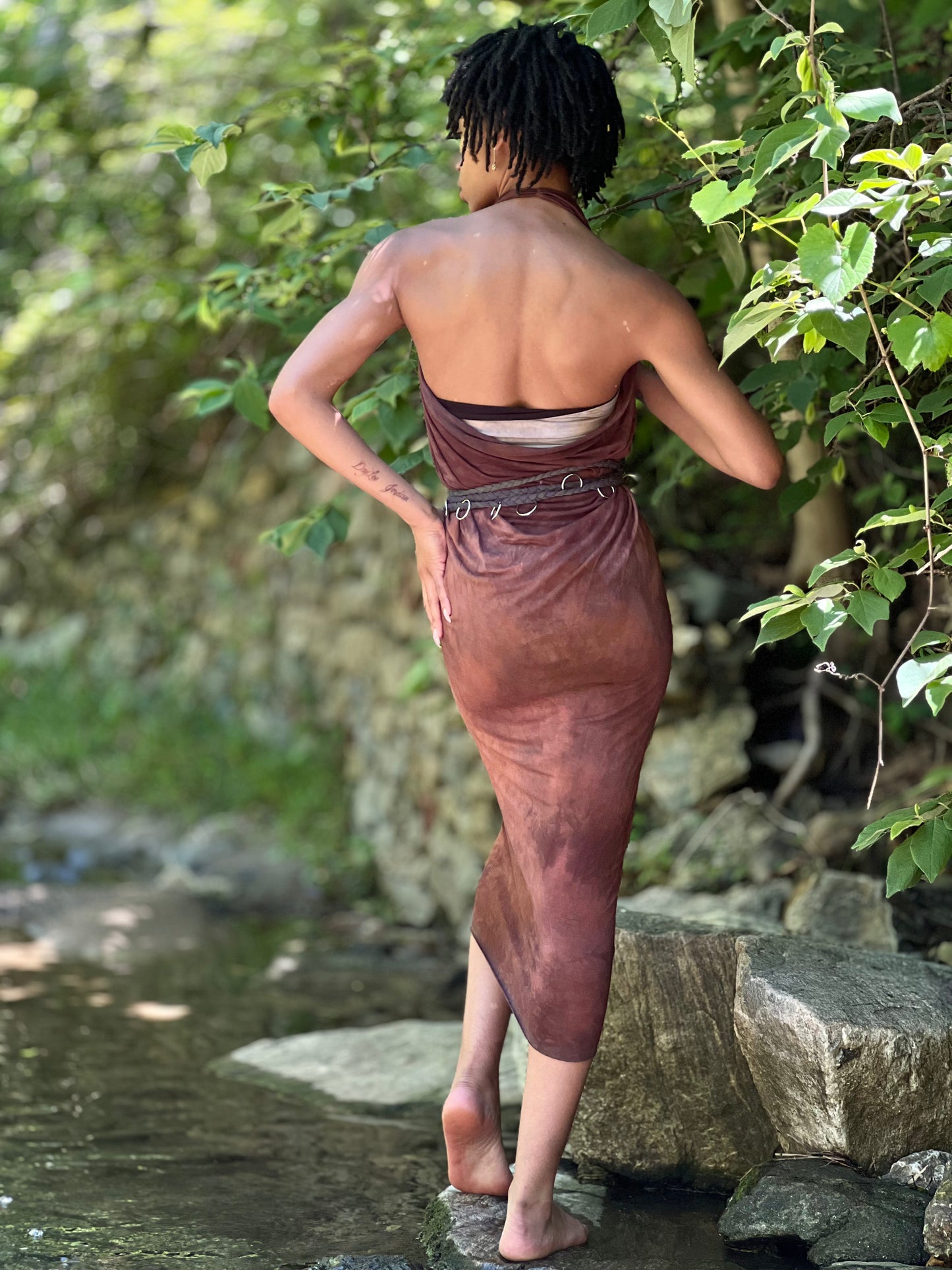 Dark Moonberry Circlet Athena Dress